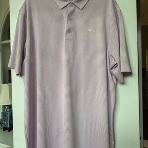 CALLAWAY opti dri light pink/white golf polo shirt, moisture wicking, UPF50